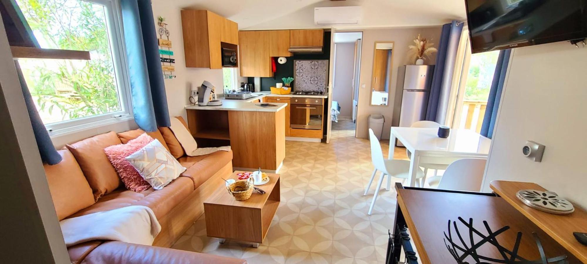 Mobil-home Le Cocon Fun Pass Non Inclus Camping *