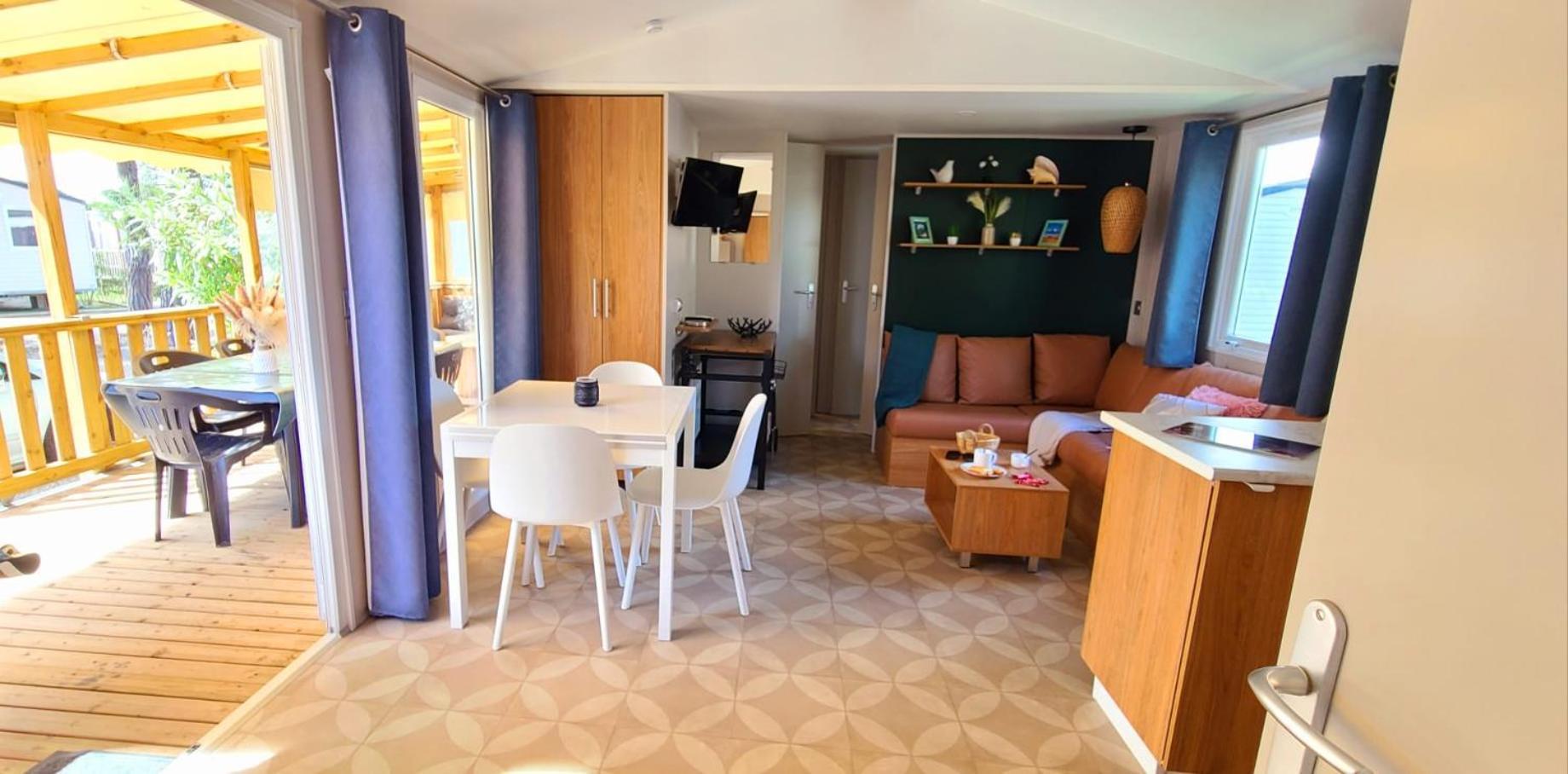 Camping Mobil-home Le Cocon Fun Pass Non Inclus Canet-en-Roussillon