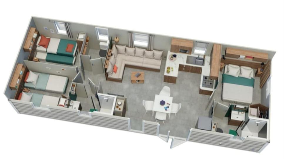 Mobil-home Le Cocon Fun Pass Non Inclus * Canet-en-Roussillon